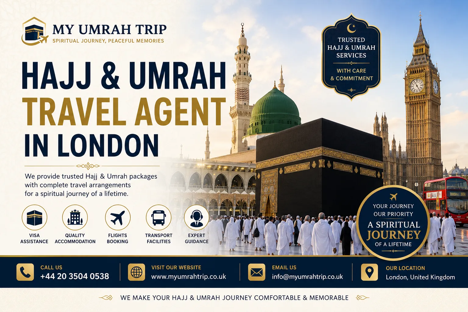 Hajj & Umrah Travel Agent in London: A Practical Guide for Pilgrims