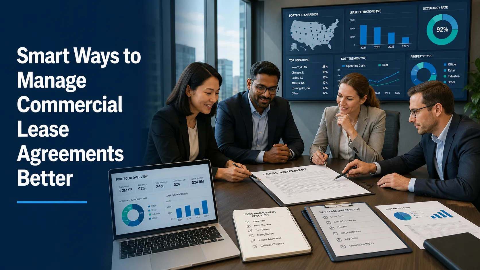 Smart Ways to Manage Commercial Lease Agreements Better