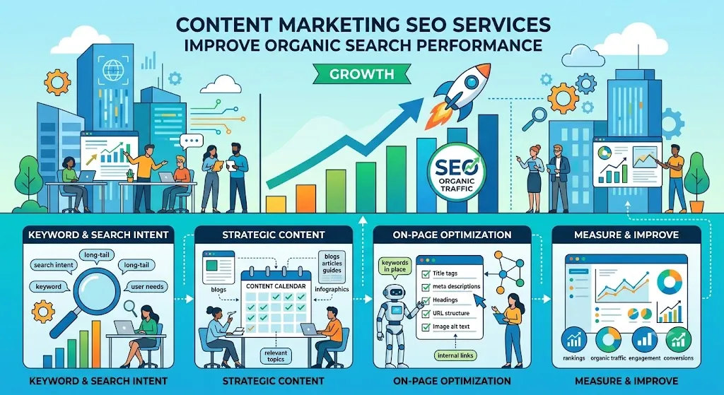How Content Marketing SEO Services Can Improve Organic Search Performance