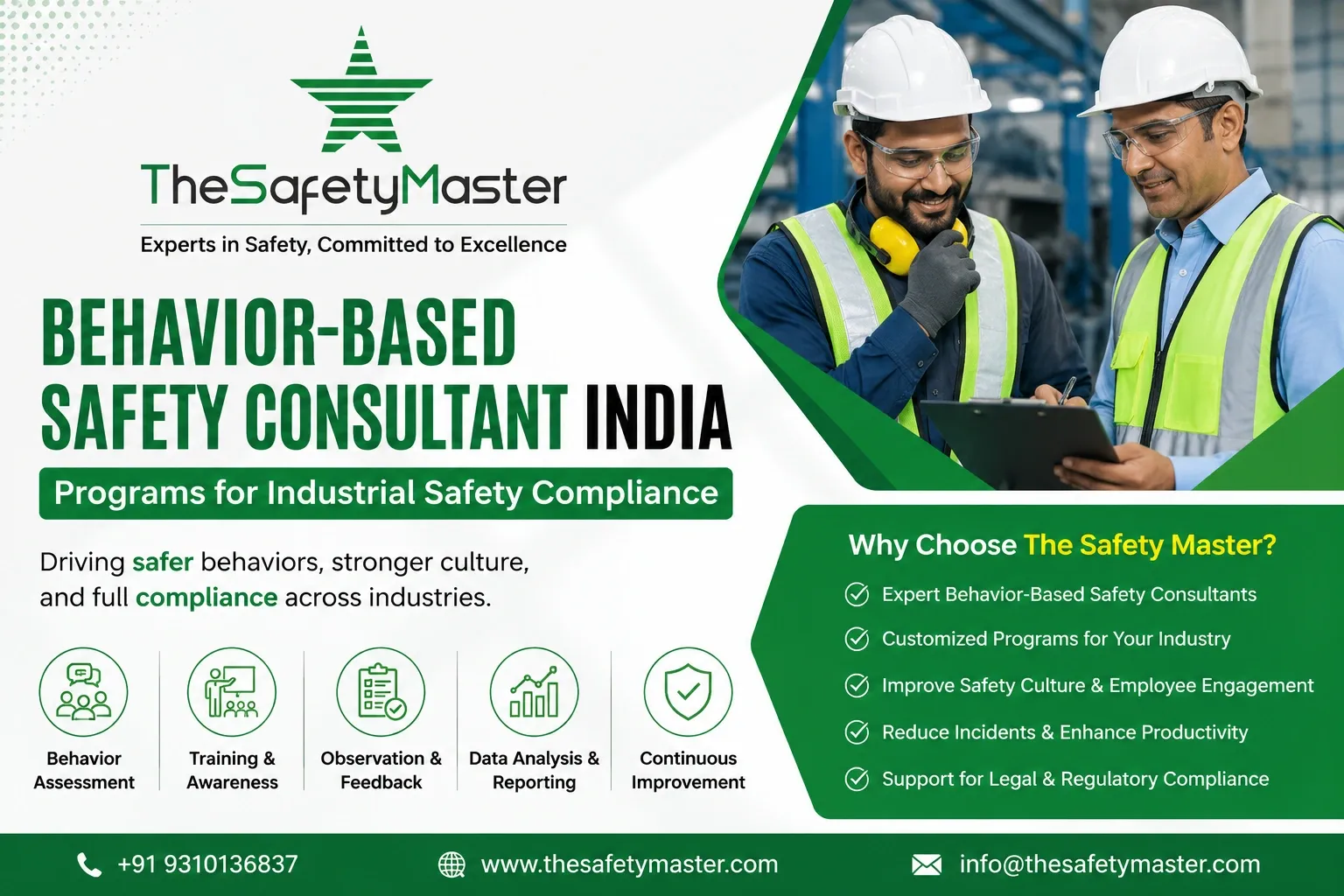 Behavior-Based Safety Consultant India: Programs for Industrial Safety Compliance