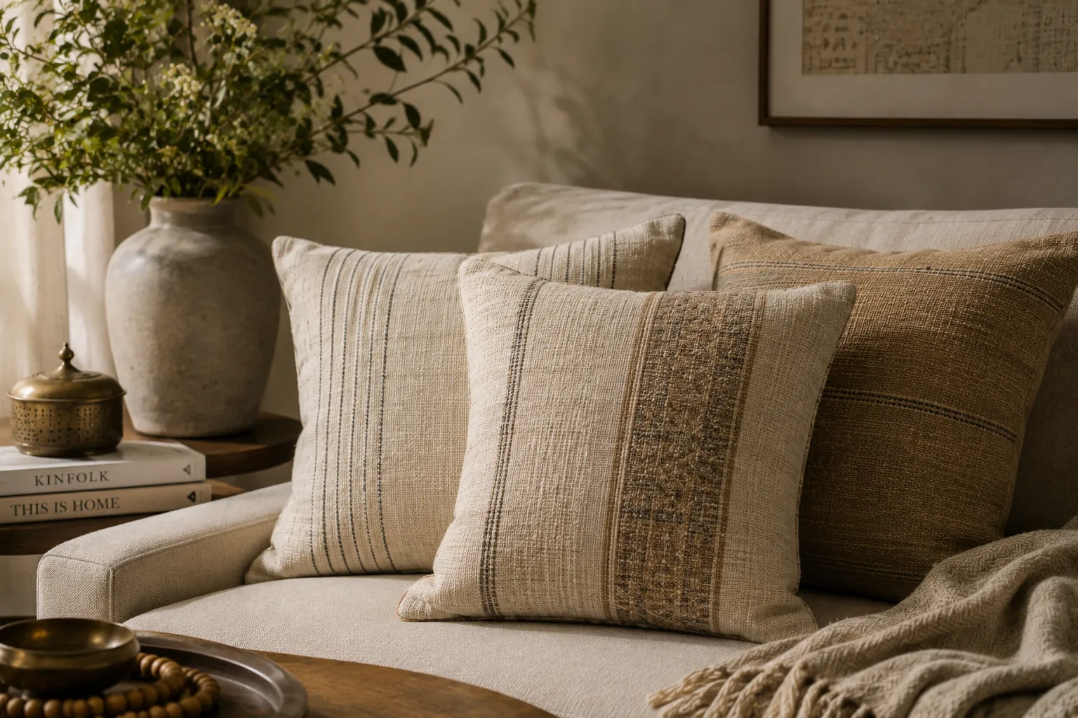 Why Handloom Pillow Covers Are Becoming the New Luxury Accent for Indian Homes