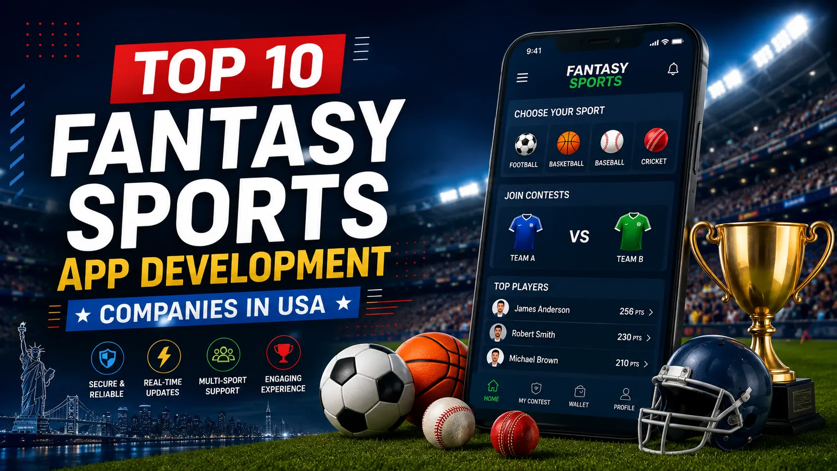 How to Develop a Fantasy Sports App for the US Market