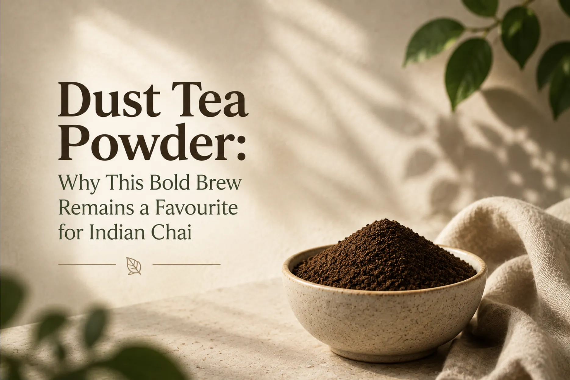 Dust Tea Powder: Why This Bold Brew Remains a Favourite for Indian Chai