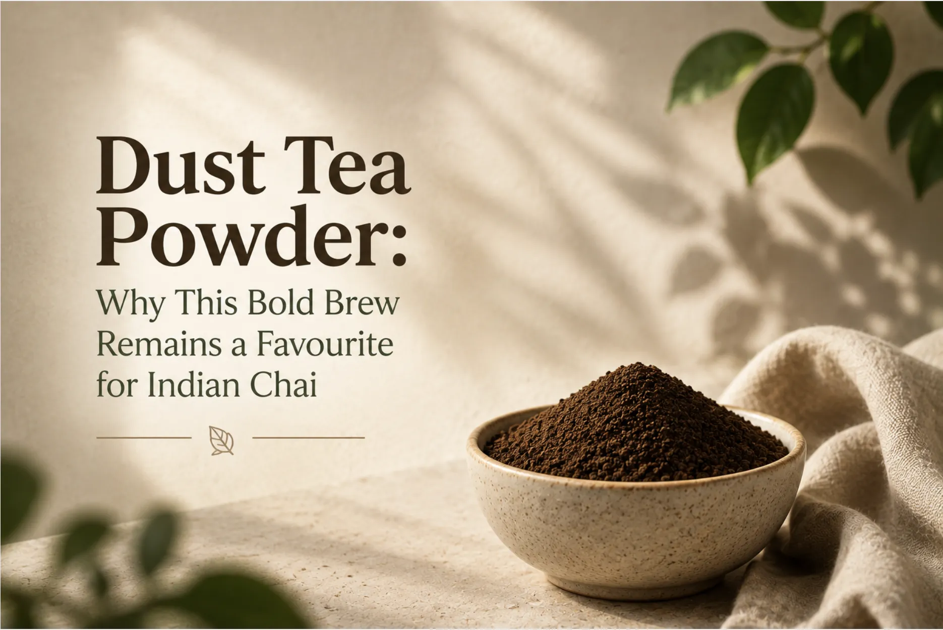 Dust Tea Powder: Why This Bold Brew Remains a Favourite for Indian Chai