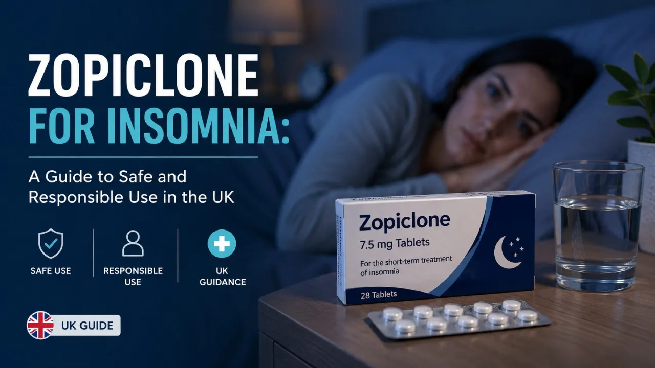 Zopiclone for Insomnia: A Guide to Safe and Responsible Use in the UK