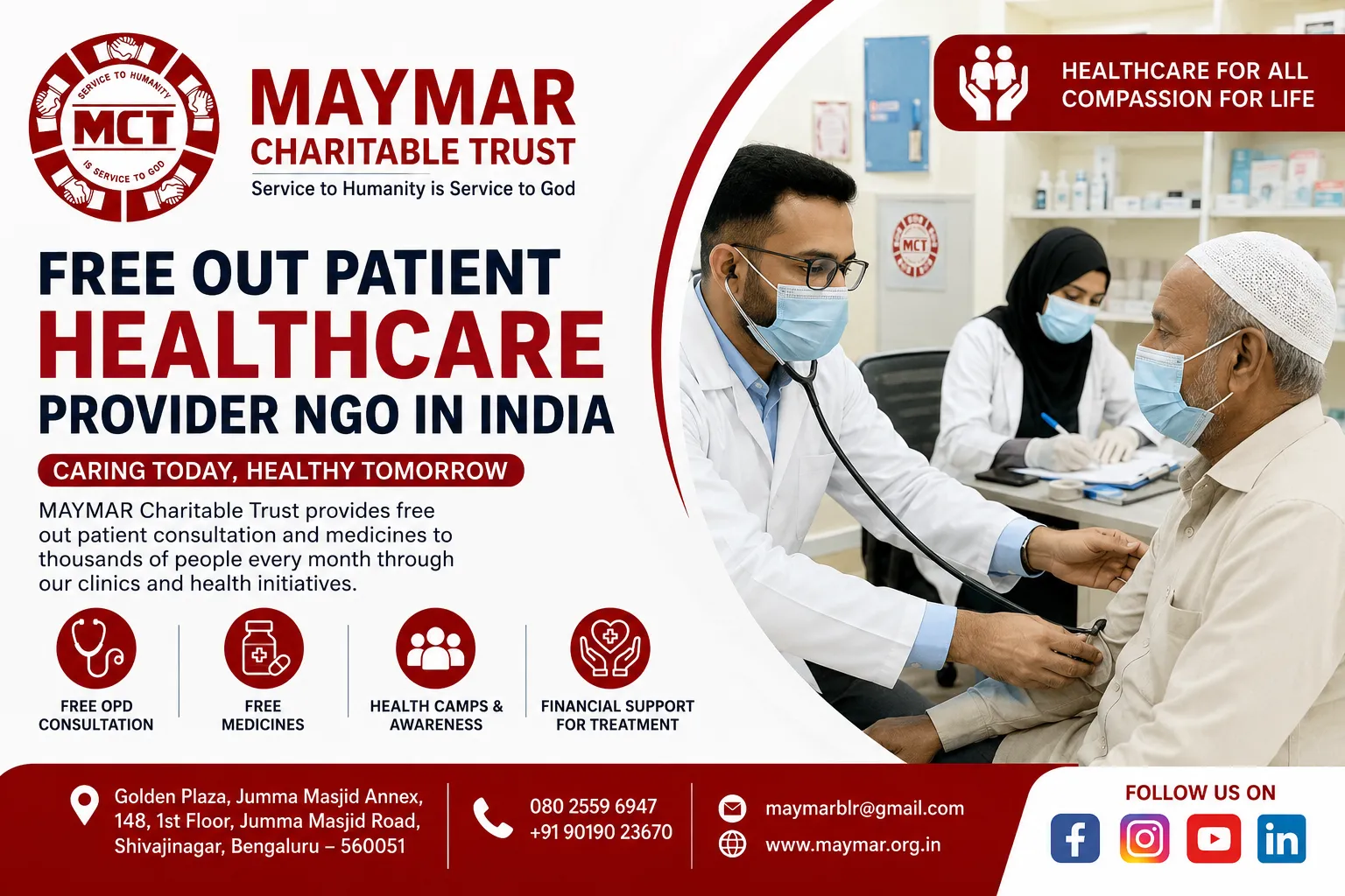 MAYMAR Charitable Trust: Empowering Communities Through Healthcare, Education, Skills and Welfare