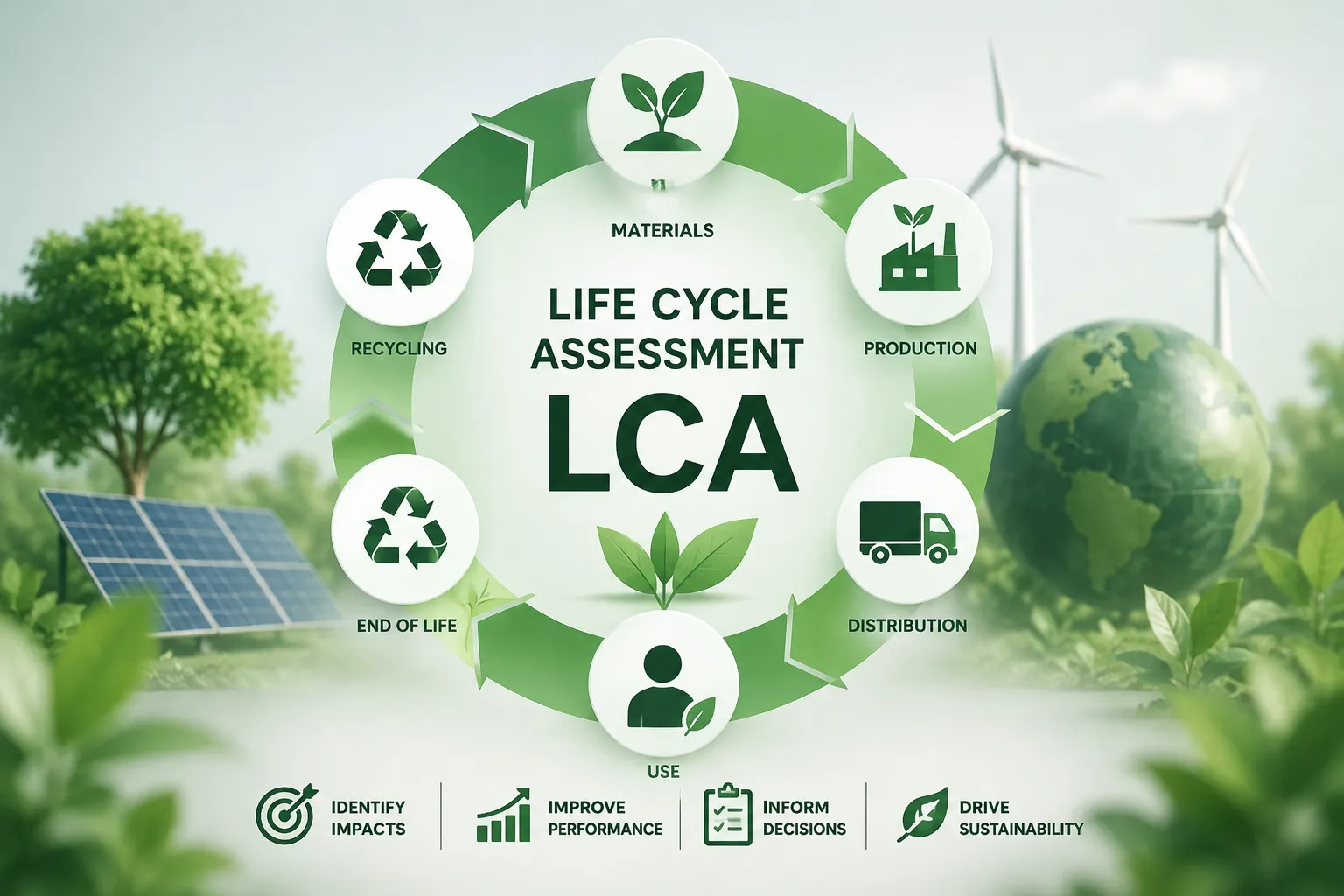 Life Cycle Assessment for Measuring Environmental Impact