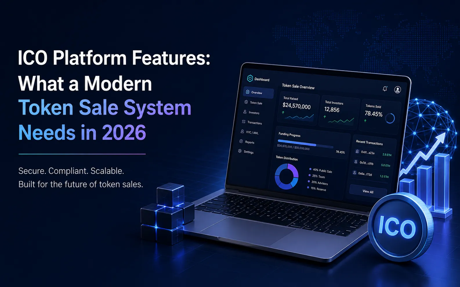 ICO Platform Features: What a Modern Token Sale System Needs in 2026
