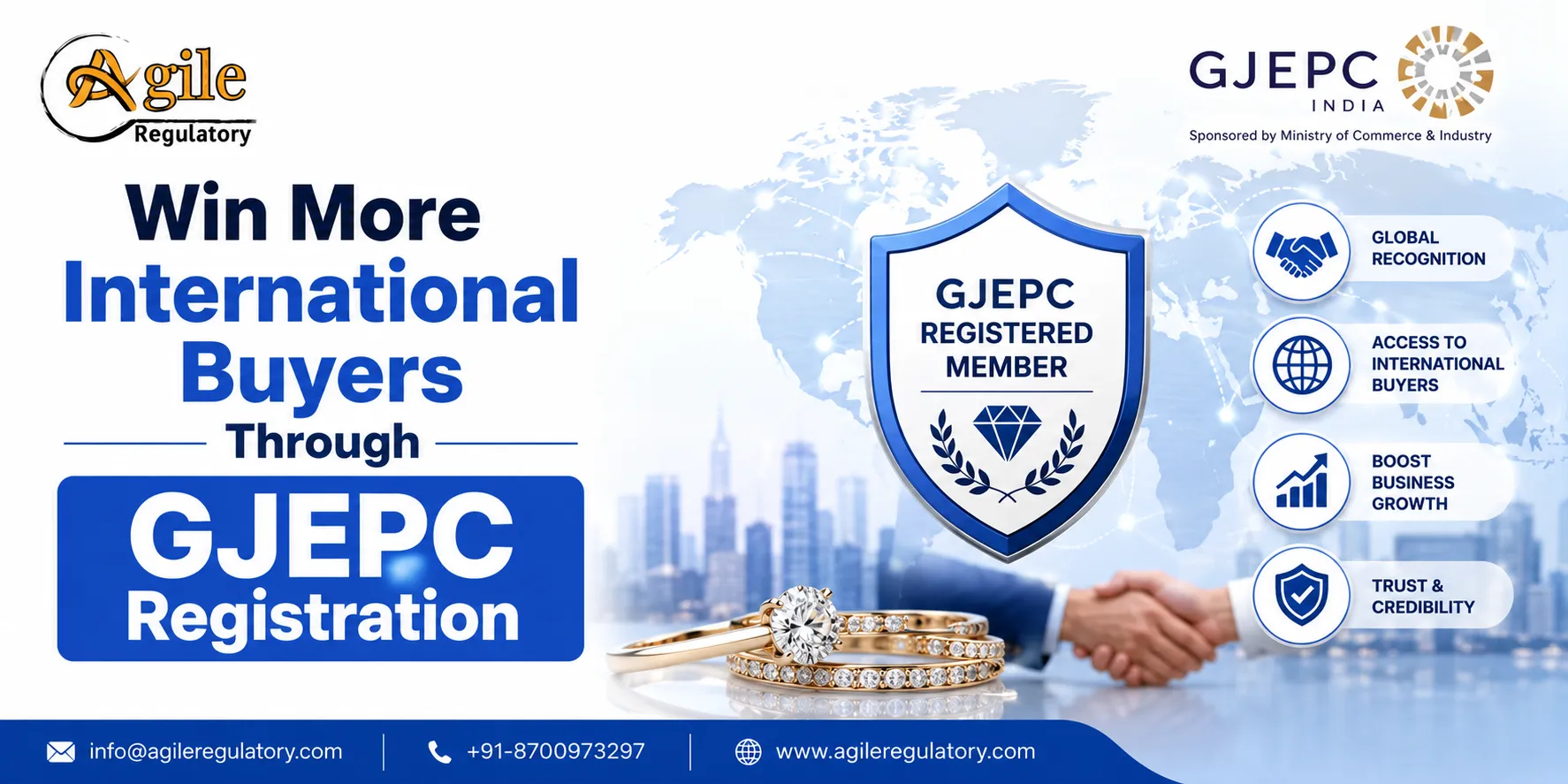 Expand Your Jewellery Export Business with Registration GJEPC Org in India