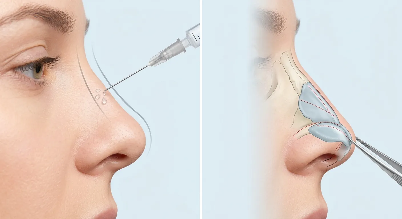 Liquid Rhinoplasty vs Surgical Rhinoplasty: Which One Is Right for You?