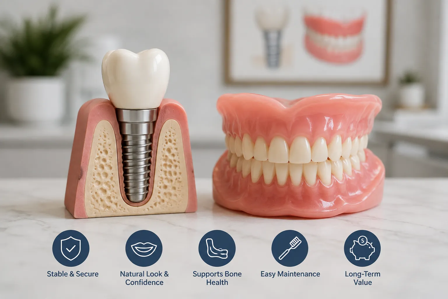 Dental Implants vs Dentures: Which Option Is Right for You?