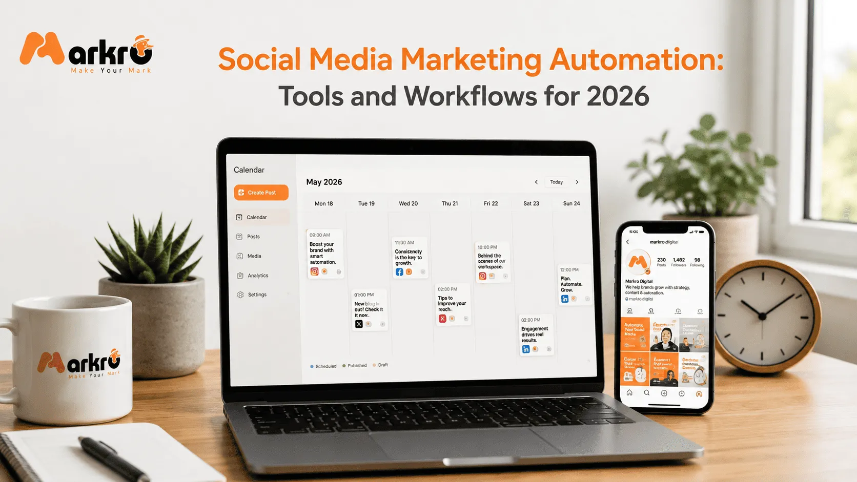 Social Media Marketing Automation: Tools and Workflows for 2026