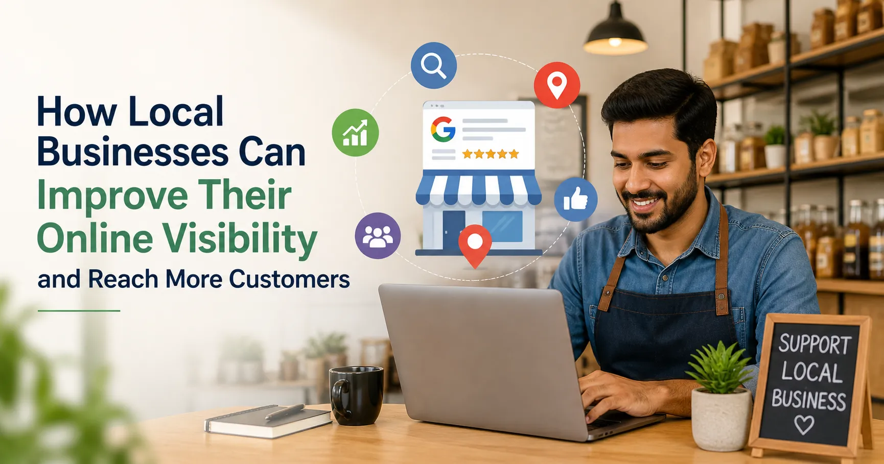 How Local Businesses Can Improve Their Online Visibility and Reach More Customers