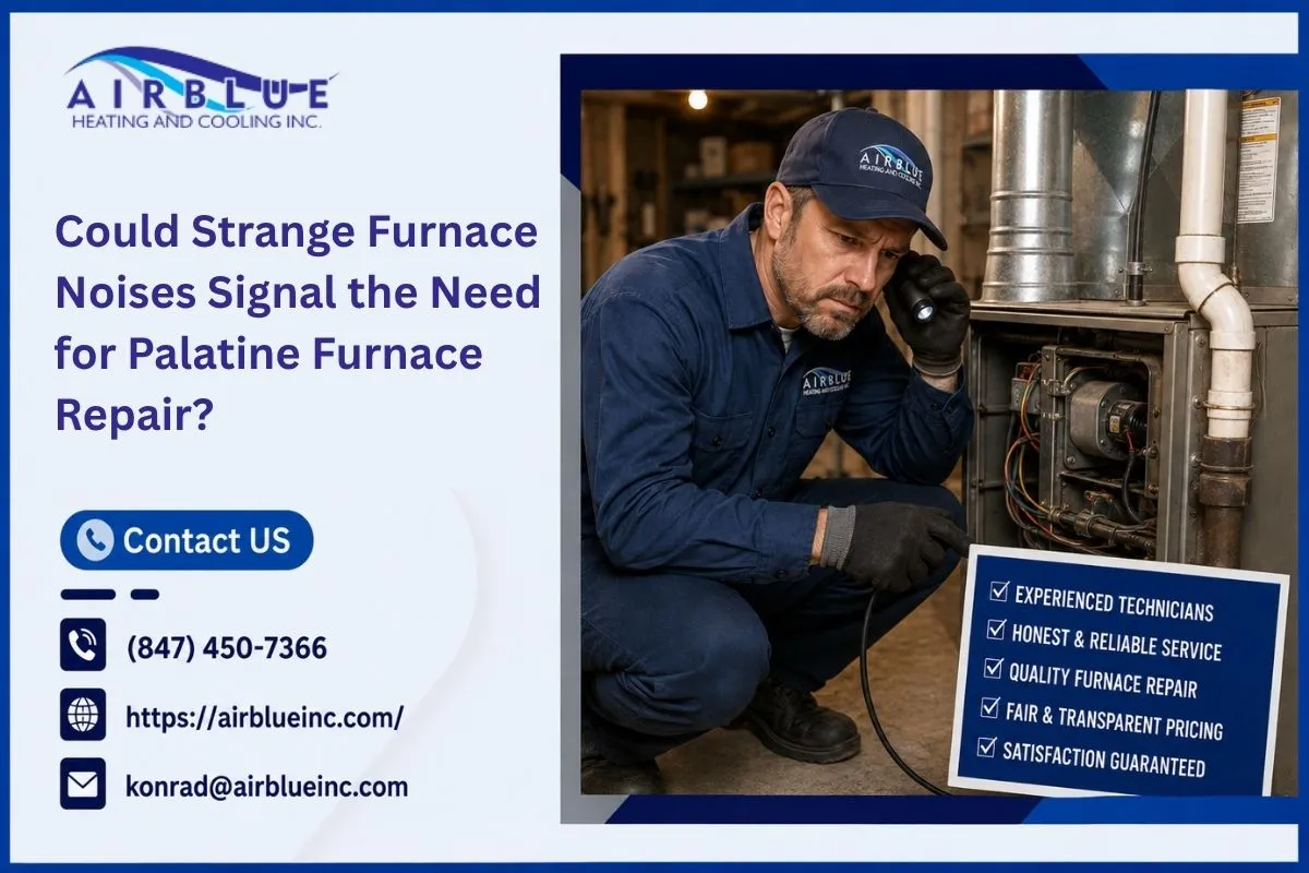 Could Strange Furnace Noises Signal the Need for Palatine Furnace Repair?