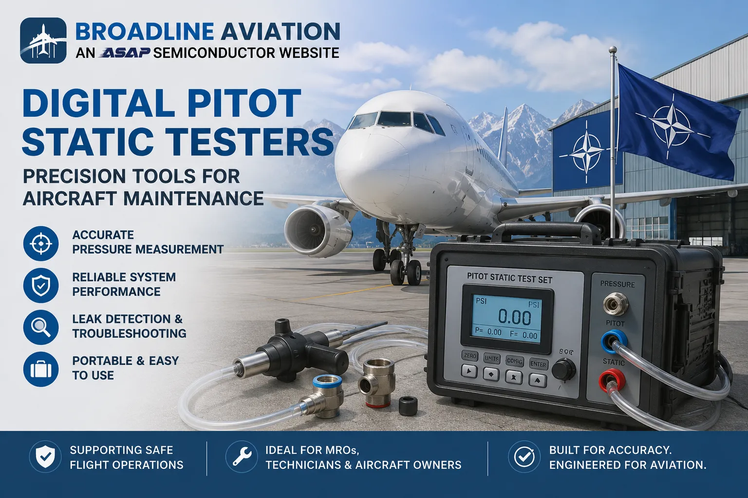 Digital Pitot Static Testers: Precision Tools for Aircraft Maintenance