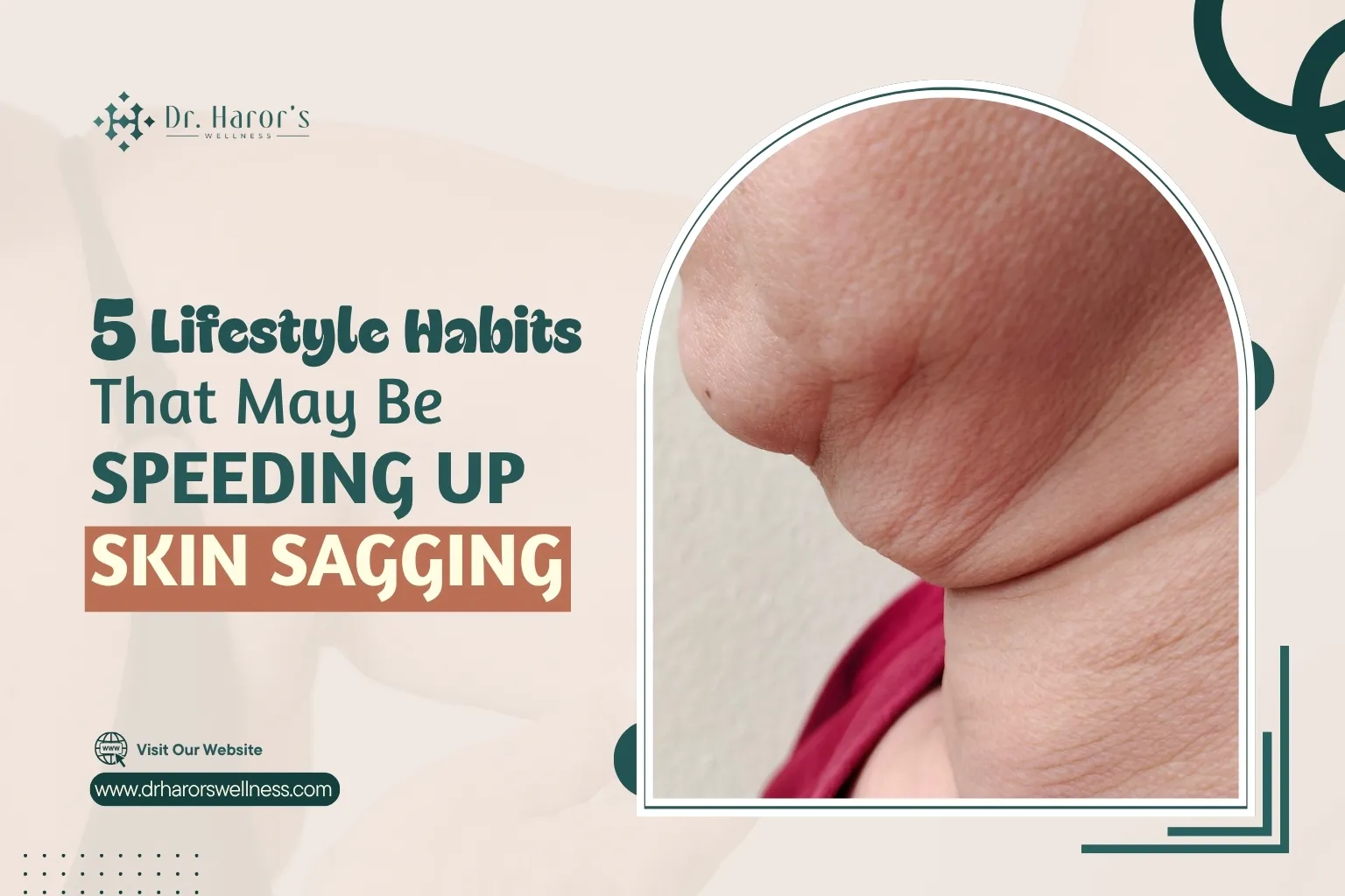 5 Lifestyle Habits That May Be Speeding Up Skin Sagging