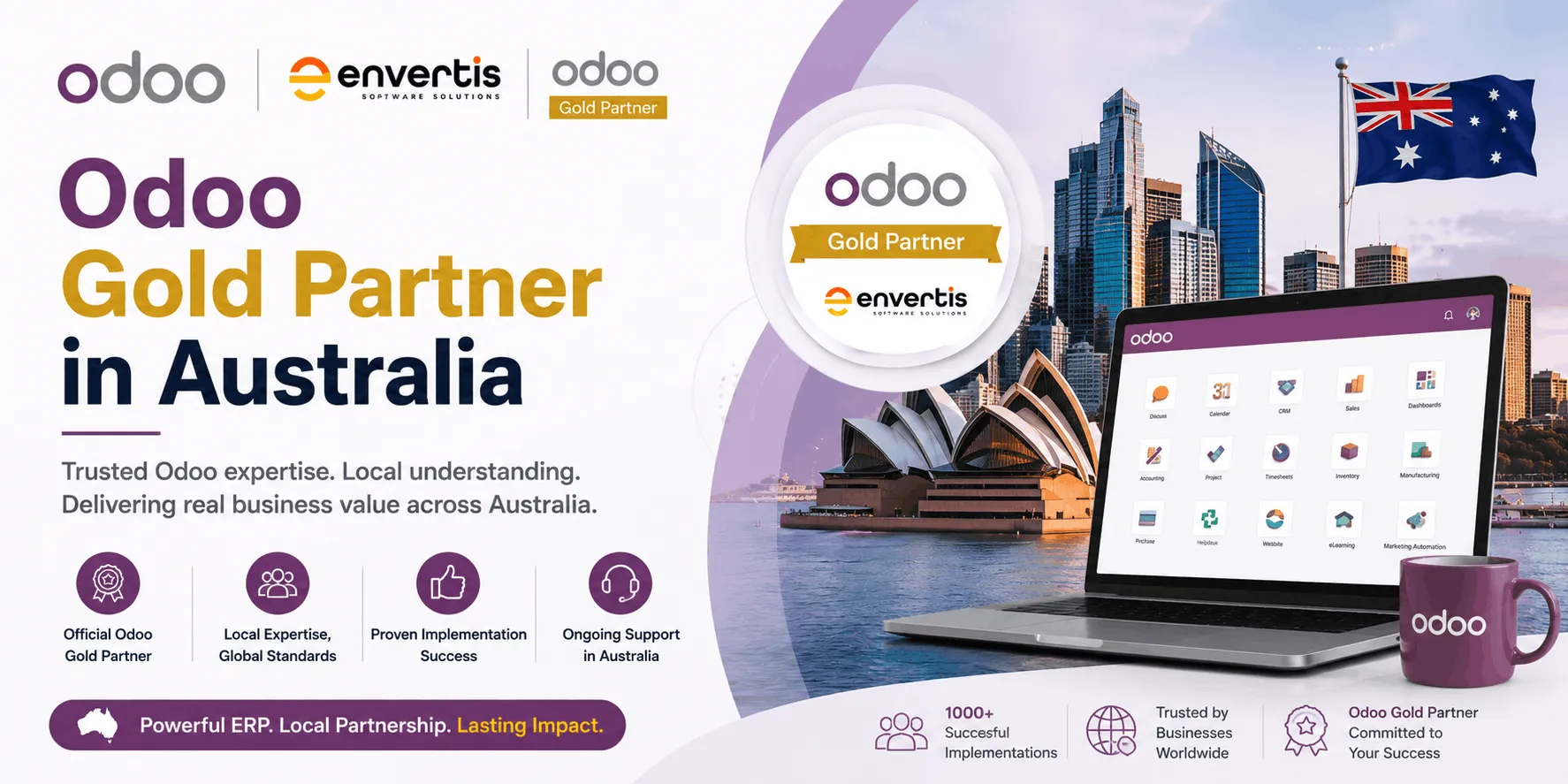 How to Choose an Odoo Gold Partner in Australia