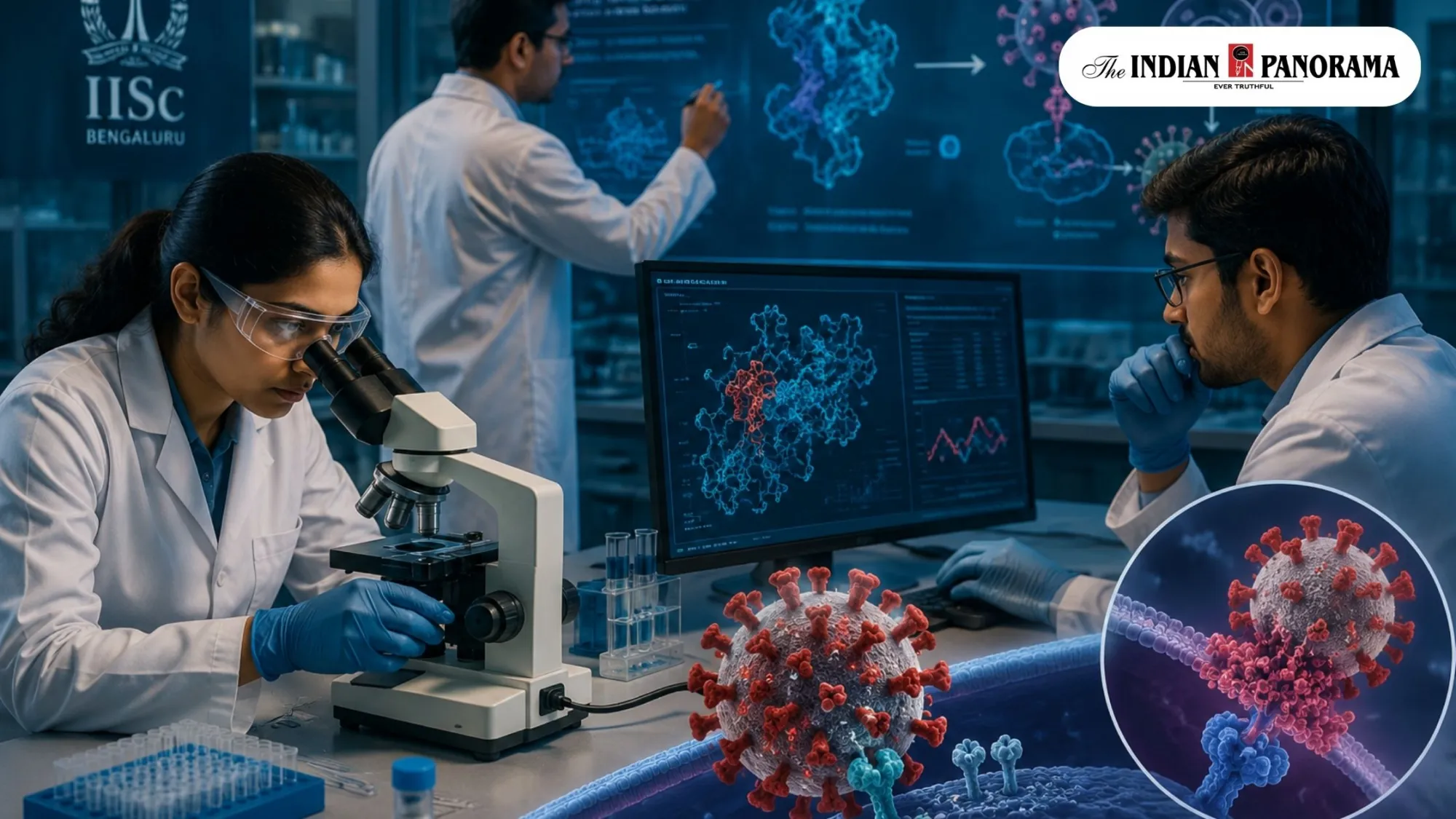 How Did IISc Scientists Decode the Virus Hijack Mechanism?