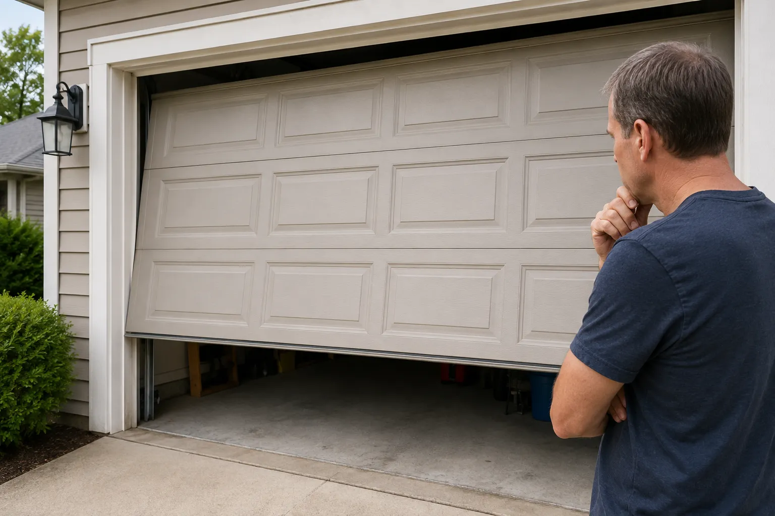 Your Garage Door Suddenly Drops Several Inches While Closing: Why Elgin Homeowners Should Treat It as a Warning