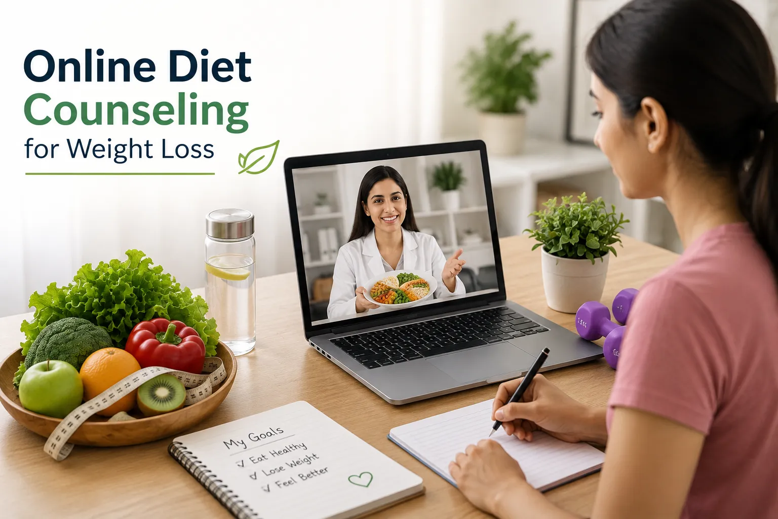 Online Diet Counseling for Weight Loss: Building a Sustainable Approach to Better Health