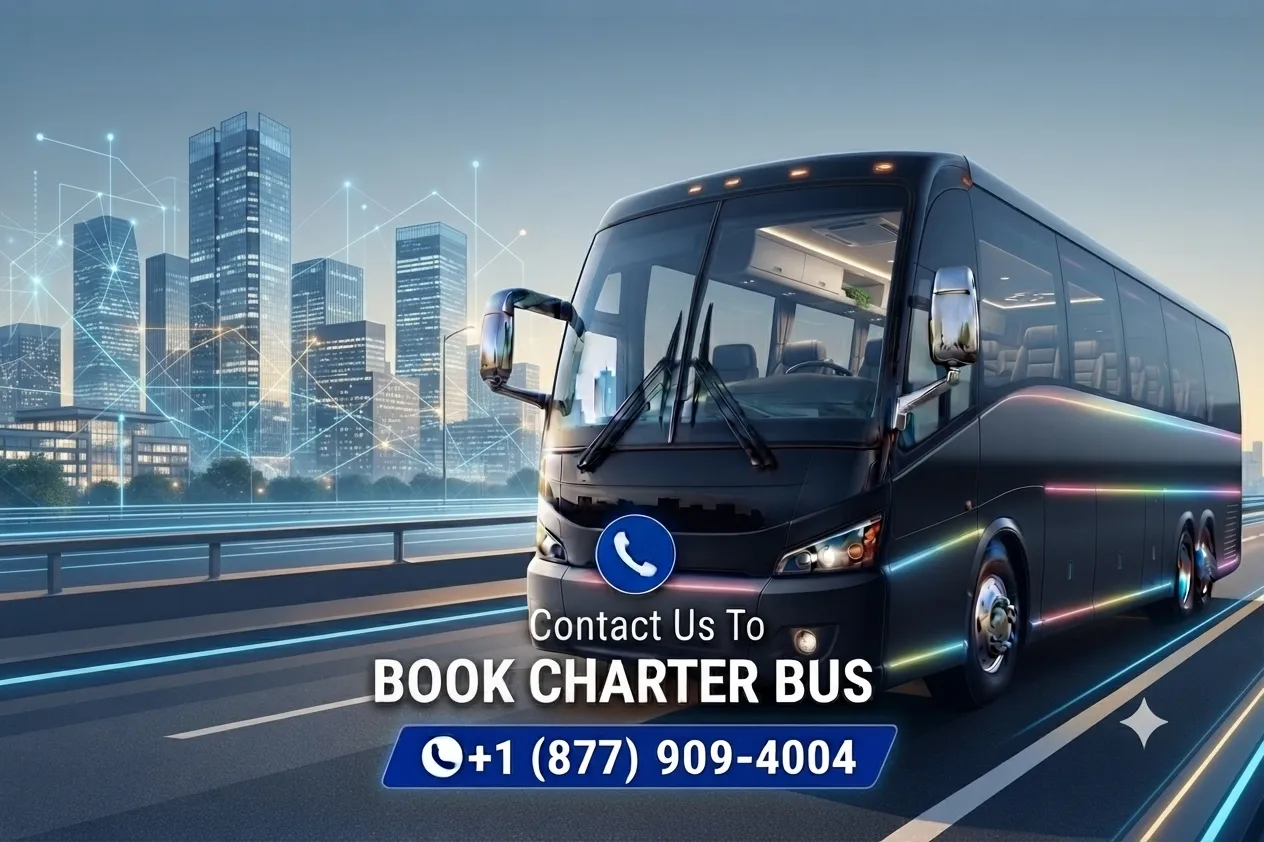 Charter Bus Rental in Hudson Valley for Weddings, Corporate Trips, School Travel and Group Tours