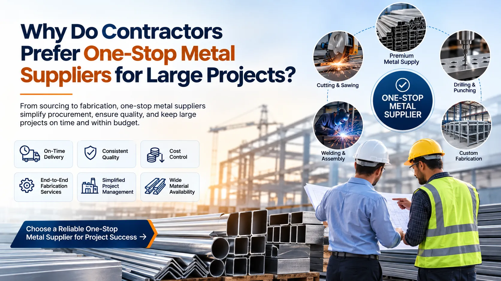 Why Do Contractors Prefer One-Stop Metal Suppliers for Large Projects?
