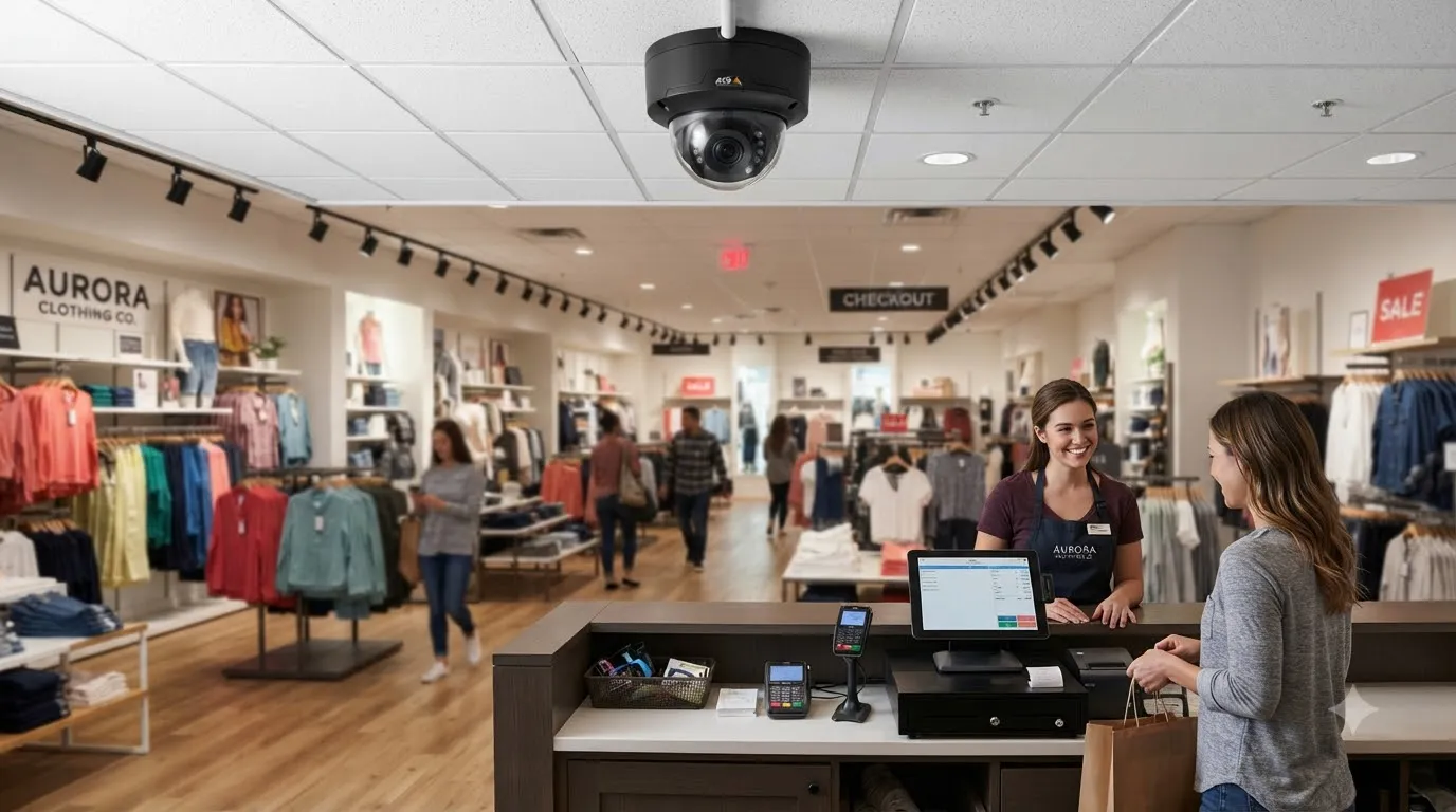 How to Choose the Right Security Cameras for Retail Stores