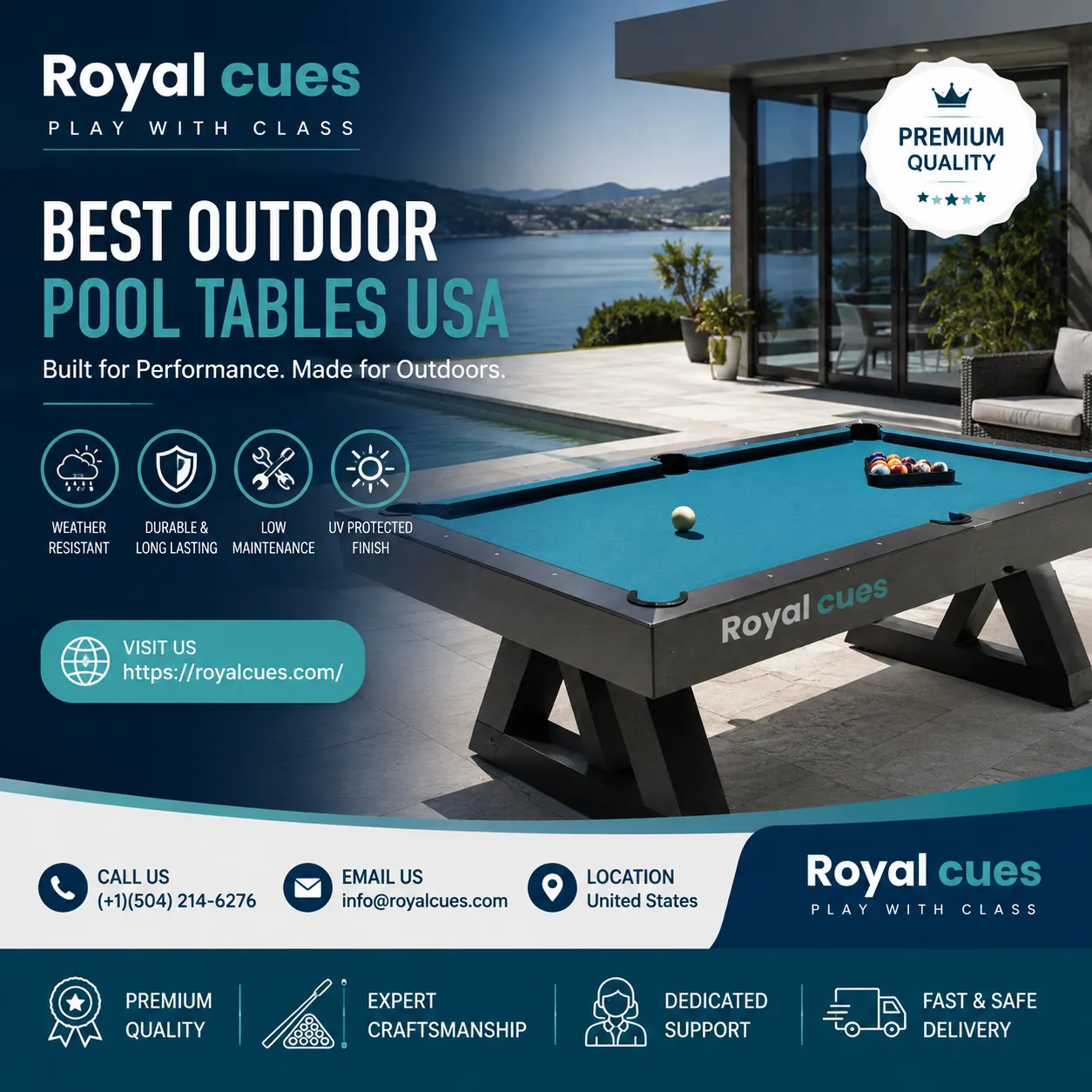 Best Outdoor Billiard Tables for Backyard Entertainment