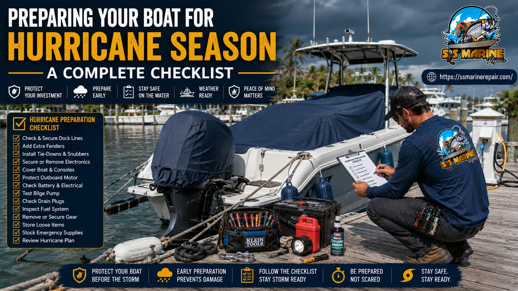 Preparing Your Boat for Hurricane Season: A Complete Checklist
