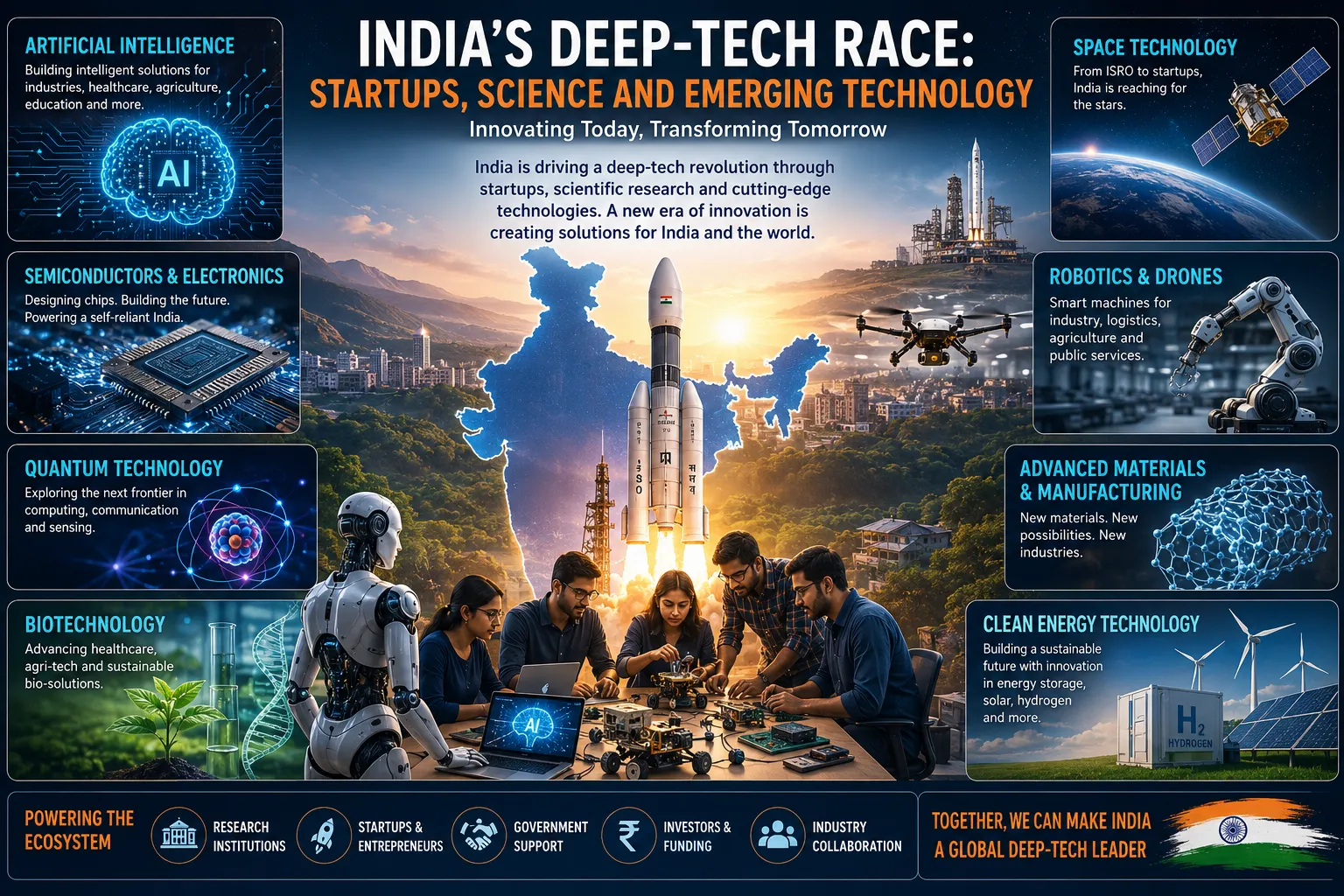 India’s Deep-Tech Race: Startups, Science and Emerging Technology