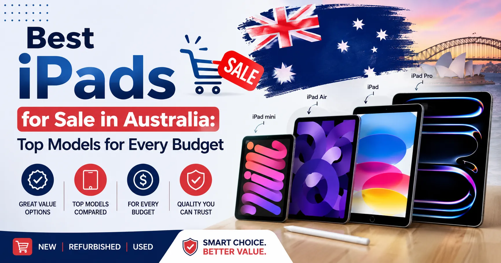 Best iPads for Sale in Australia: Top Models for Every Budget