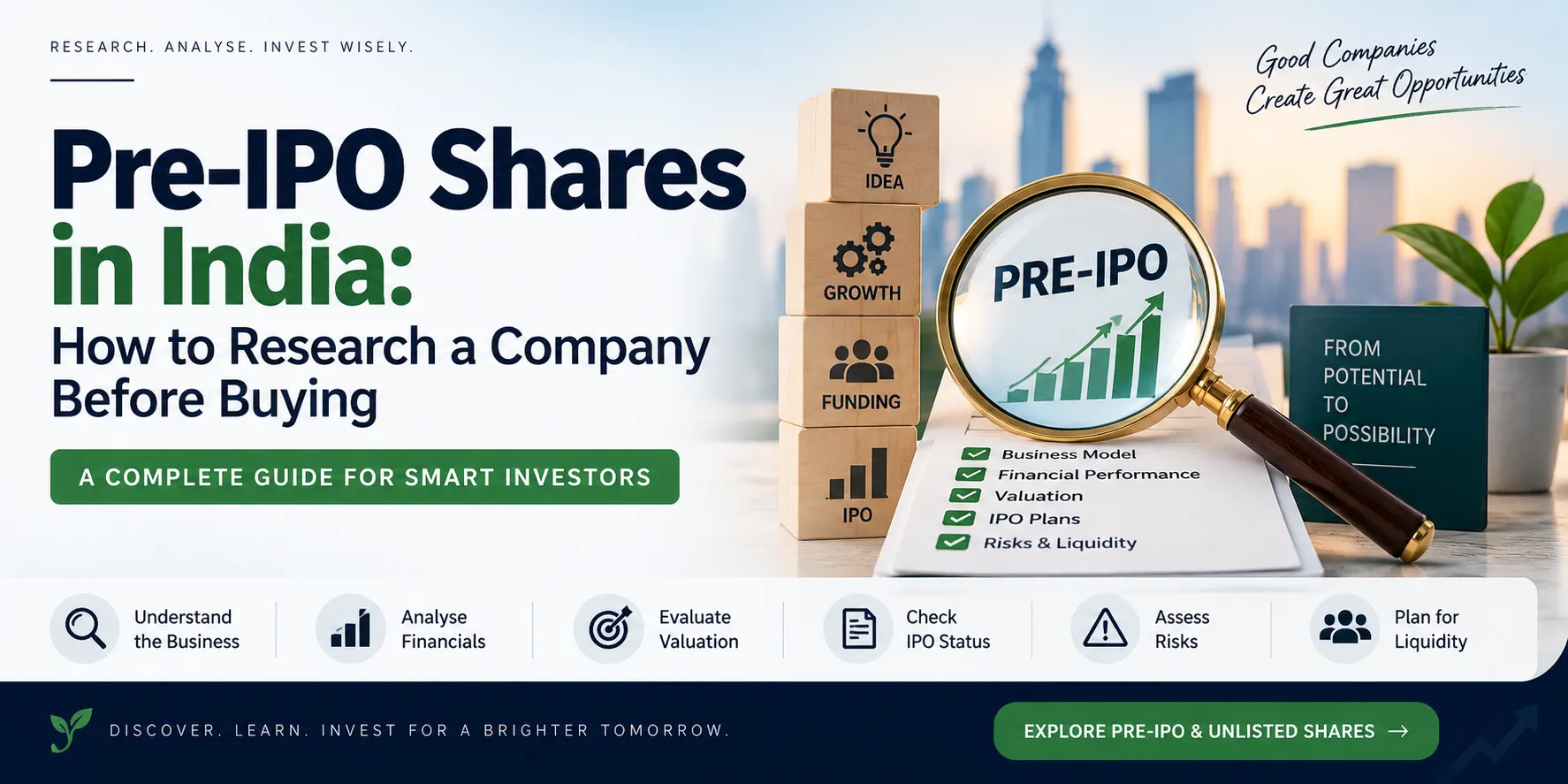 How to Research Pre-IPO Shares in India Before Buying