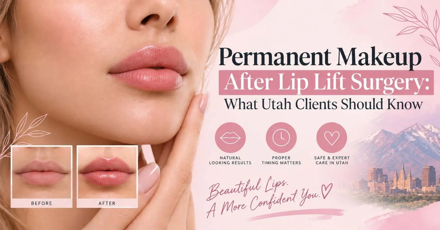 Permanent Makeup After Lip Lift Surgery: What Utah Clients Should Know