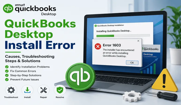 How to Resolve QuickBooks Install Error: Complete Troubleshooting Guide