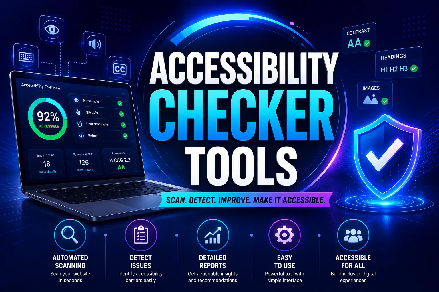 Top Free Accessibility Checker Tools for WCAG Compliance