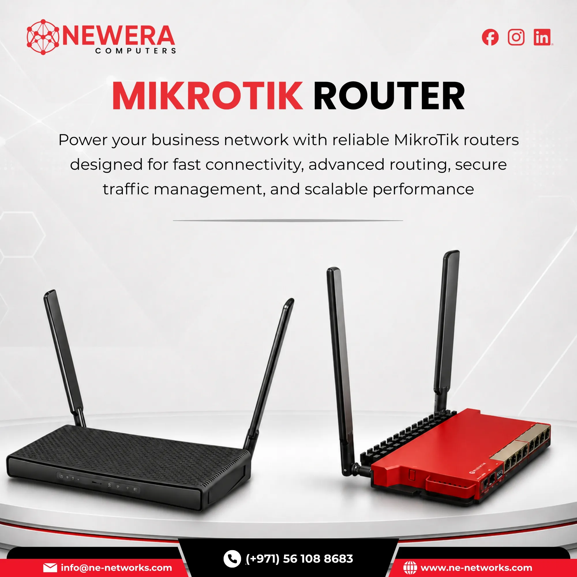 Buy MikroTik Routers Online in UAE at Competitive Prices | Newera Computers
