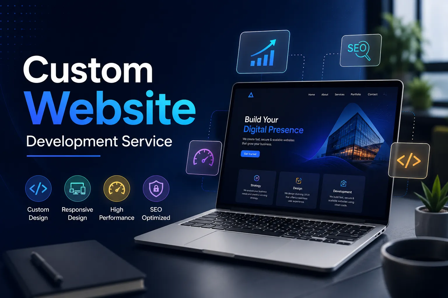 How to Build a Business Website That Gets Found on Google and AI Search: A Complete Guide to Custom Website Development Service