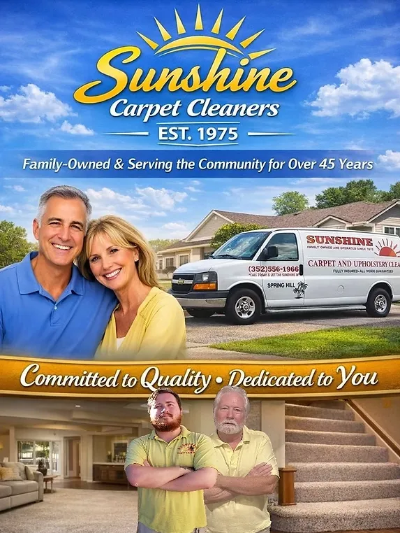 Carpet Cleaning Homosassa: Refresh Your Home with Sunshine Carpet Cleaners