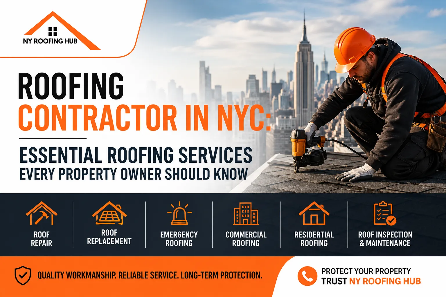 Roofing Contractor in NYC: Essential Roofing Services Every Property Owner Should Know