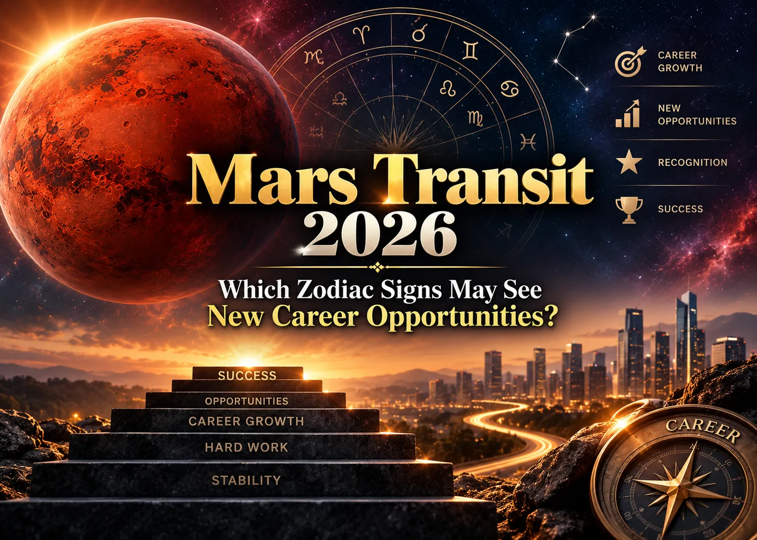 Mars Transit 2026: Which Zodiac Signs May See New Career Opportunities?