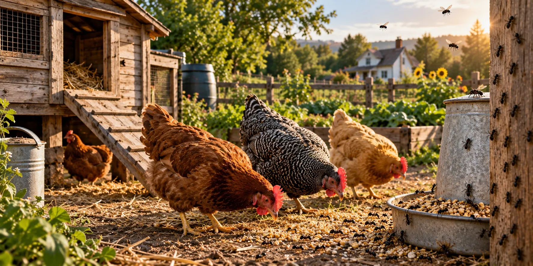 Keeping Ants and Insects Out of Your Chicken Coop