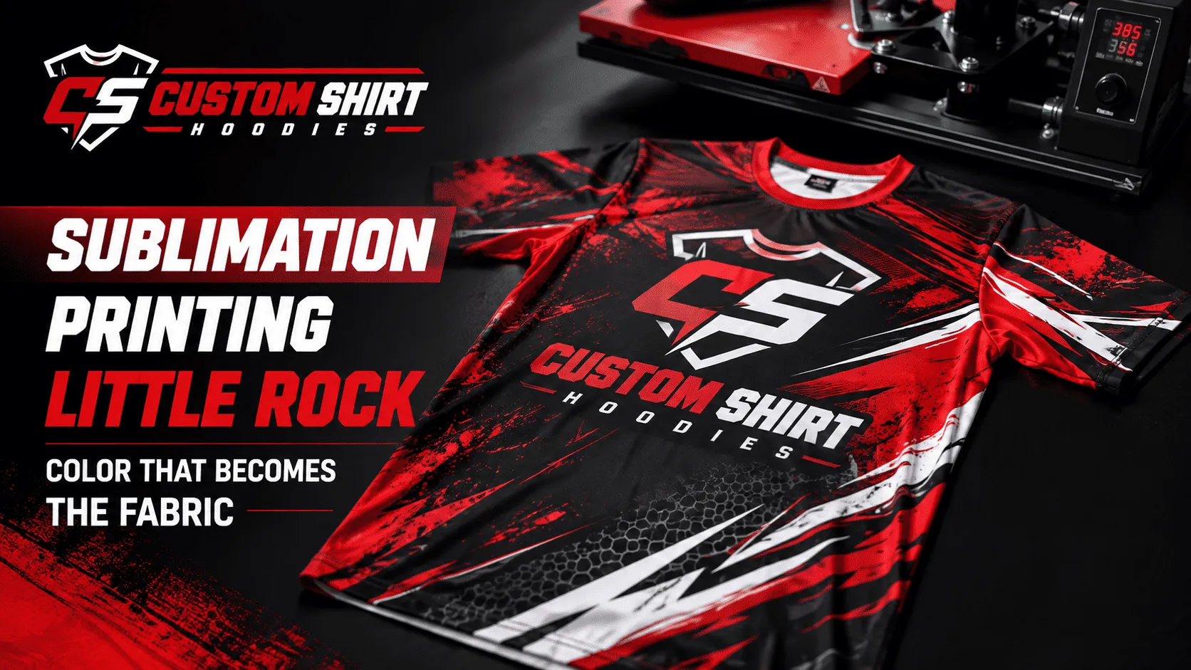 Sublimation Printing Little Rock, Color That Becomes the Fabric