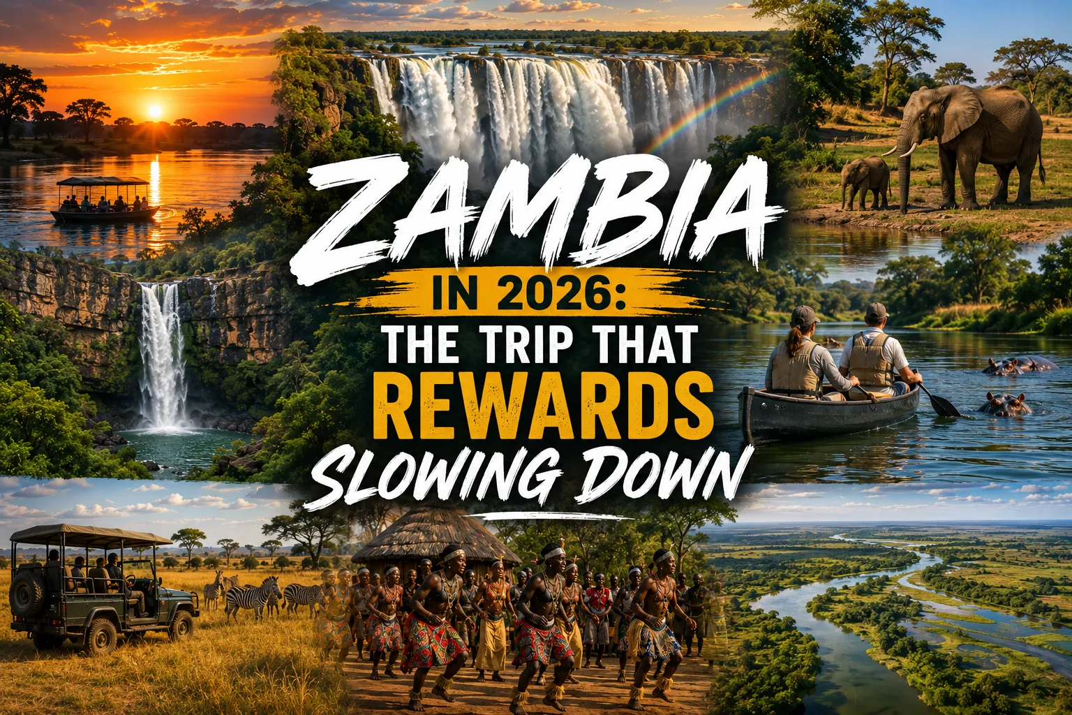 Zambia in 2026: The Trip That Rewards Slowing Down