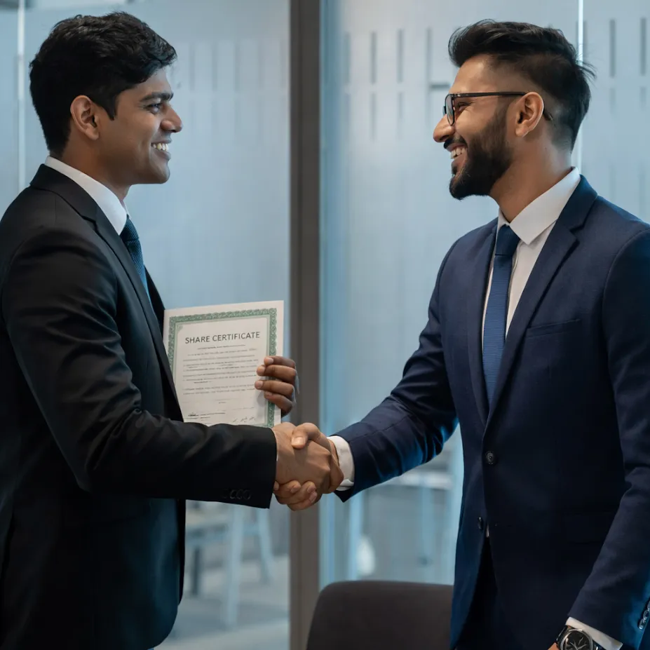 Converting Old Indian Share Certificates When You Live Abroad