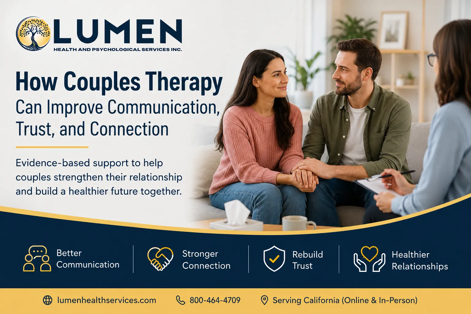 How Couples Therapy Can Improve Communication, Trust, and Connection