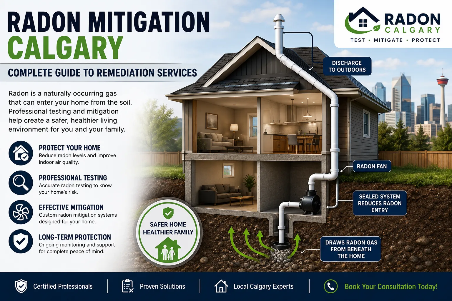 Radon Remediation Calgary: Testing, Solutions & Protection