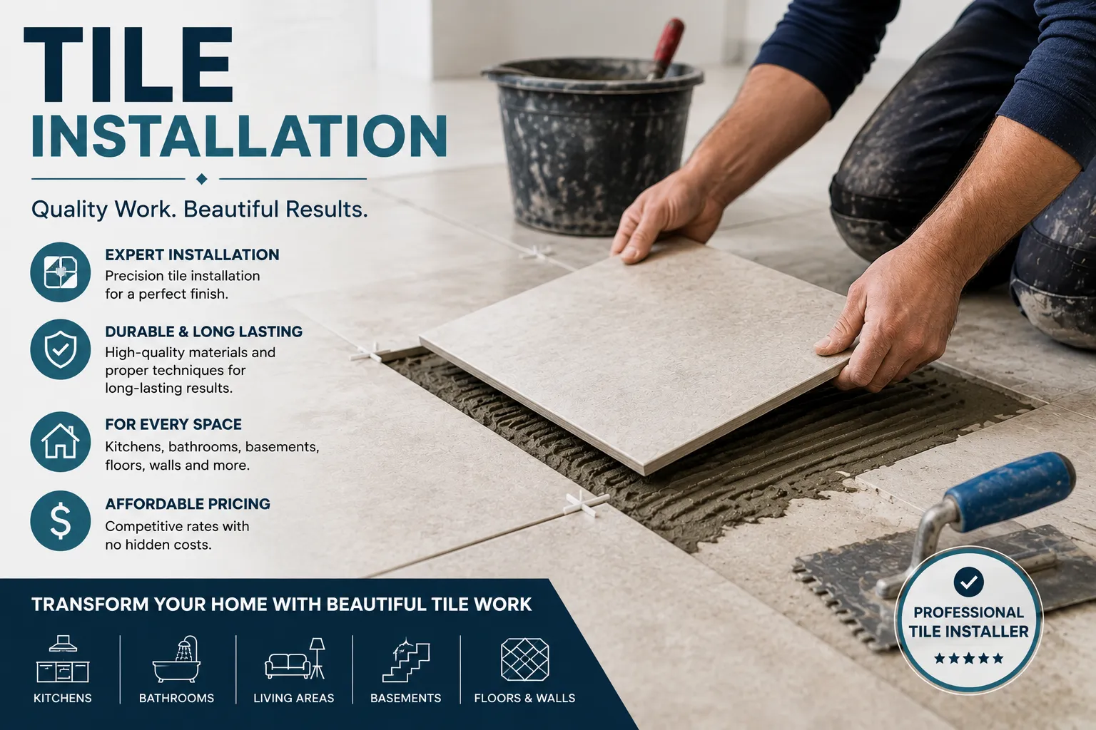 Tile Installation Guide: Costs, Tips, and How to Choose the Right Installer