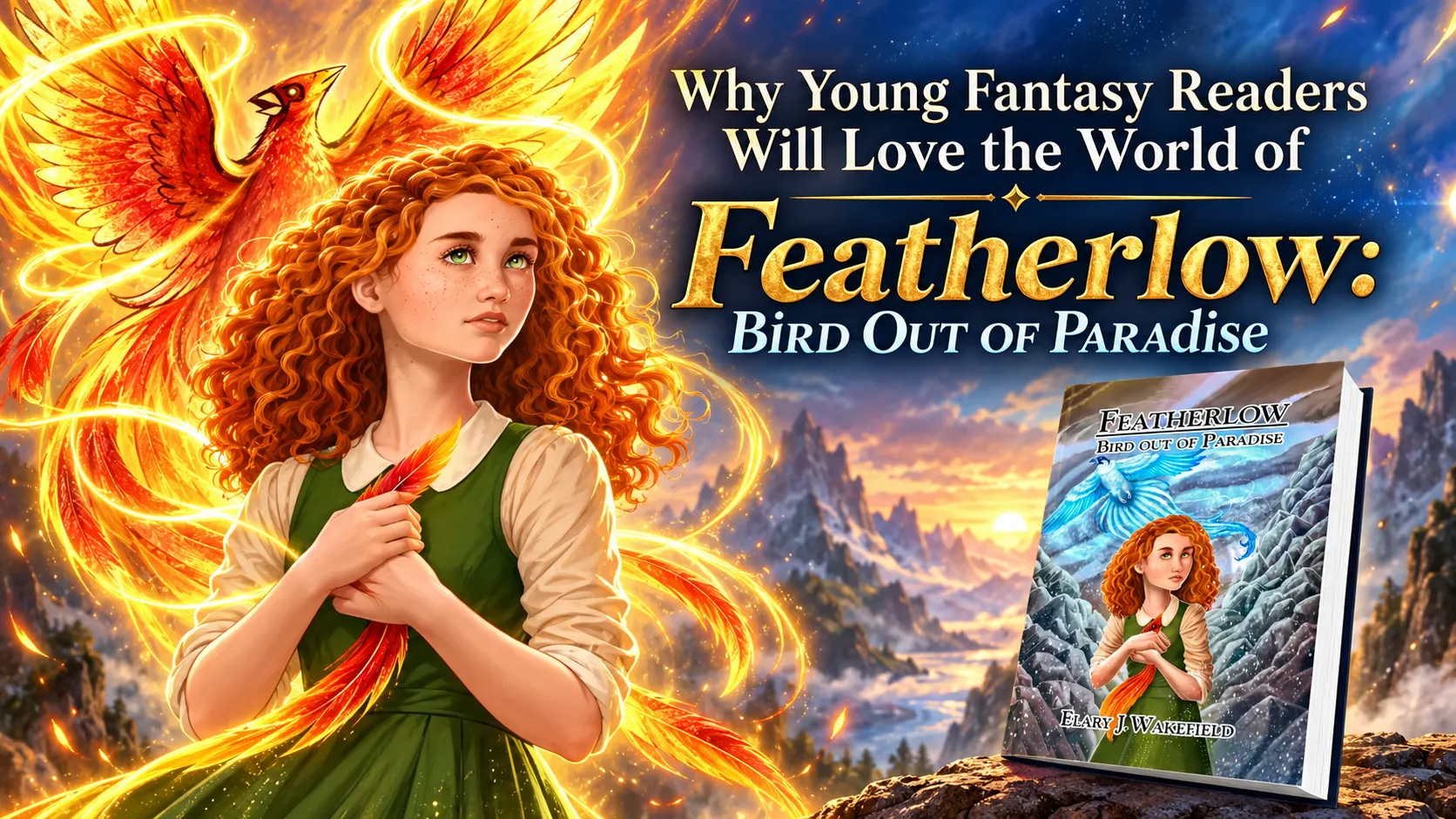 Why Young Fantasy Readers Will Love the World of Featherlow: Bird Out of Paradise