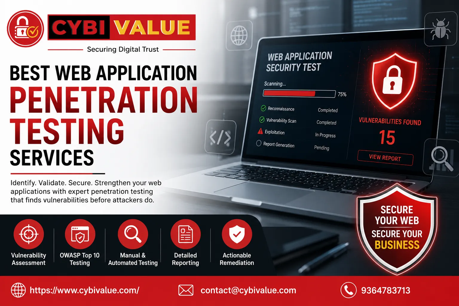 Best Web Application Penetration Testing Services in Sweden
