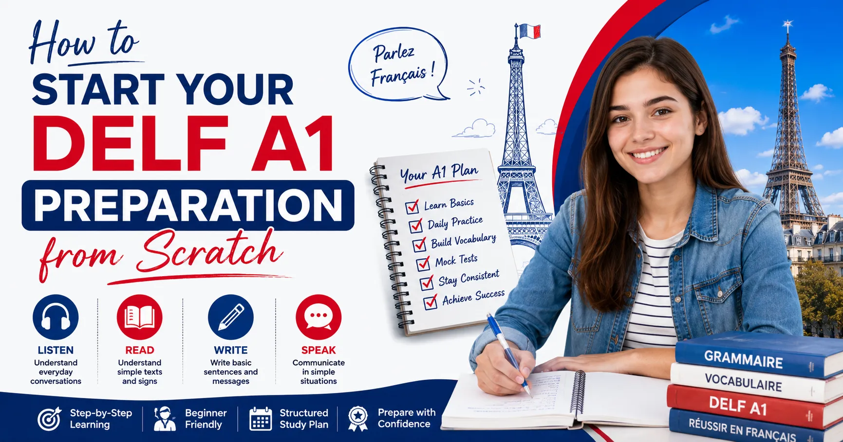 How to Start Your DELF A1 Preparation from Scratch